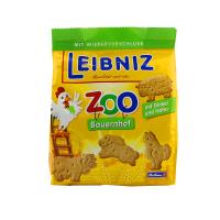 德国进口莱布尼兹LEIBNIZ 动物饼干（燕麦味）125g