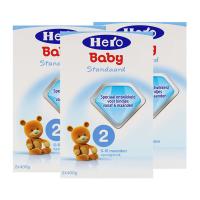 【3盒组合】保税区直发 荷兰Hero Baby 奶粉2段（6-10个月宝宝）800g
