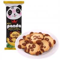 TATAWA迷你巧克力香蕉味熊猫饼干120克