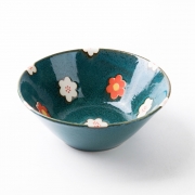 日本原产AITO Nordic Flower美浓烧陶瓷碗花朵春意