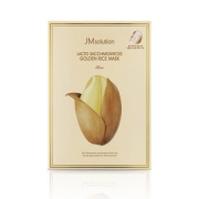 【香港直邮】韩国/JMsolution  酵母乳黄金大米面膜 10片/盒